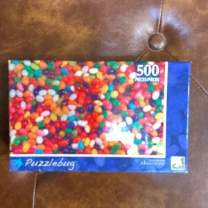 New Factory Sealed 500 Piece Colorful Jelly Beans Puzzle